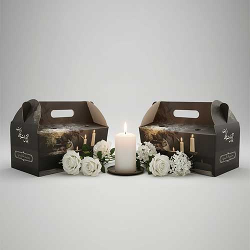 پک ترحیم مقوایی شماره 7 راگاپک5