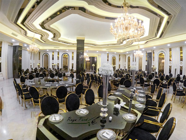 سالن پذیرایی تالار حیات باقرشهر